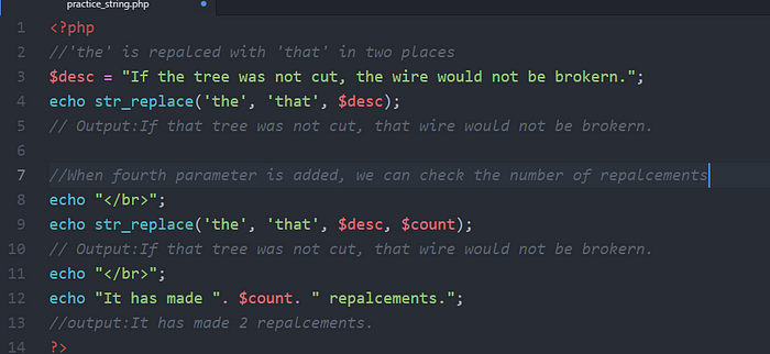 Important PHP String Functions. A string is group of characters. It is ...
