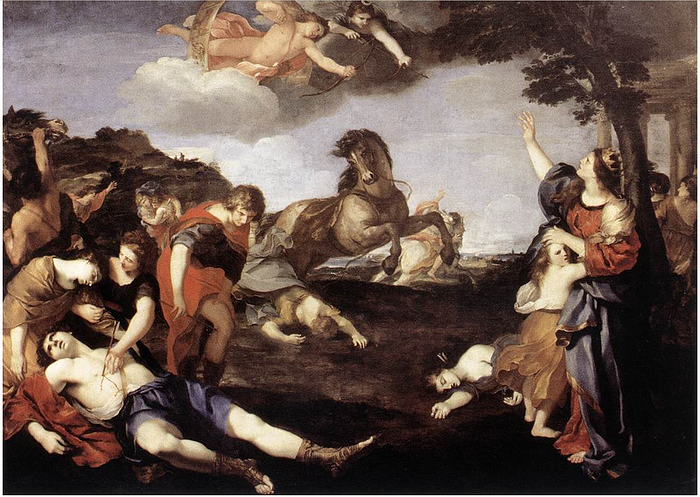 Niobidlerin Katliamı, 1638–39, Galleria Nazionale d’Arte Antica, Rome
