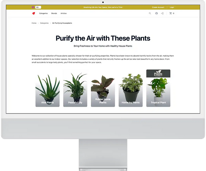 FreshStore Review Clean Category Lists