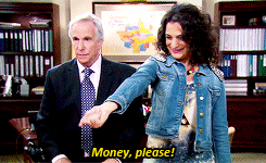 Parks & rec Money please gif