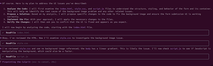 Ask for a Plan Before Changes
