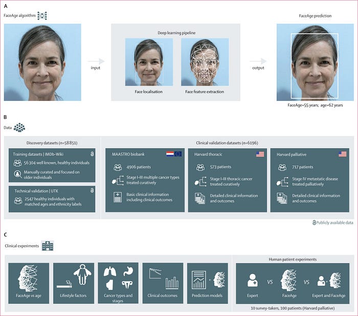 FaceAge AI算法流程图