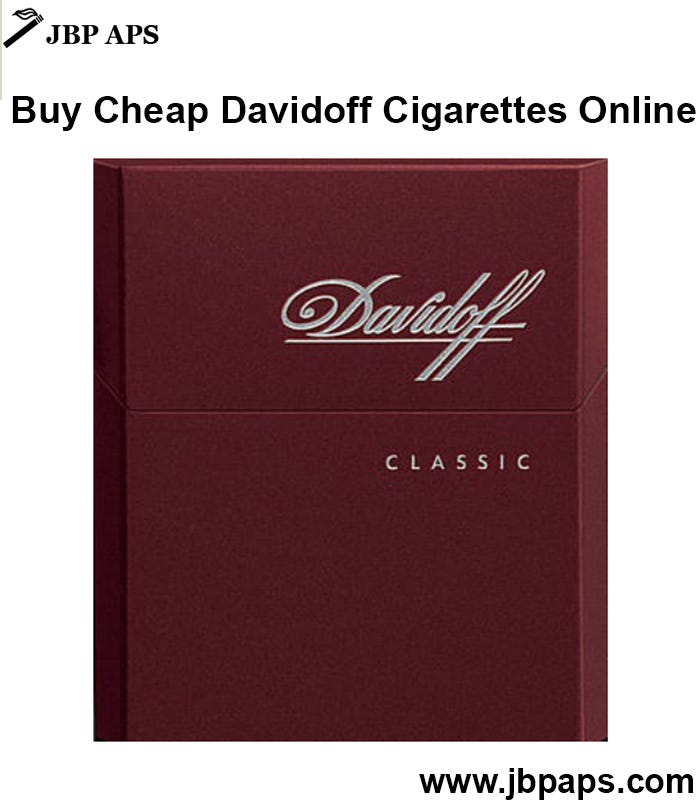 Everything You Need To Know About Davidoff Cigarettes | by JB PAPS | Medium