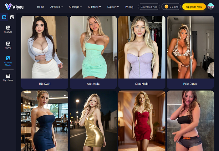 ai dancing video effects