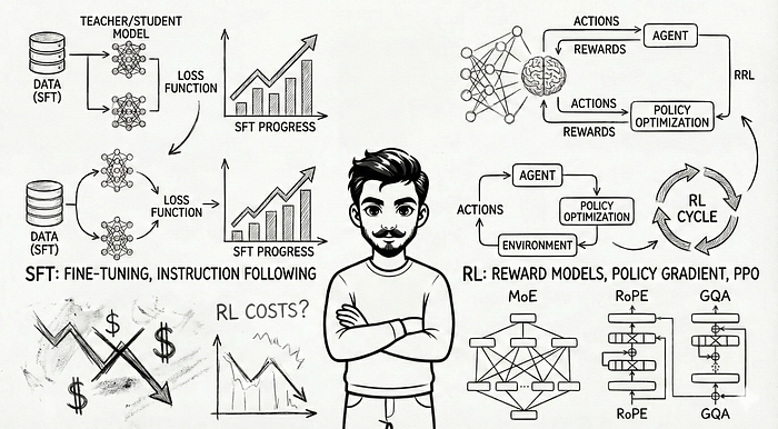 No Libraries No Shortcuts: Reasoning LLMs from Scratch with PyTorch — Part 2
