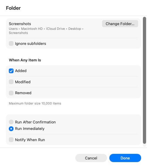 Creating AI Screenshots Renamer using AI