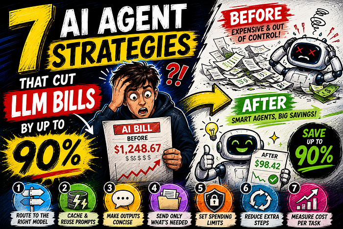 7 AI Agent Cost Optimization Strategies That Cut LLM Bills by Up to 90%