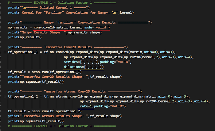 Understanding 2D Dilated Convolution Operation with Examples in Numpy ...