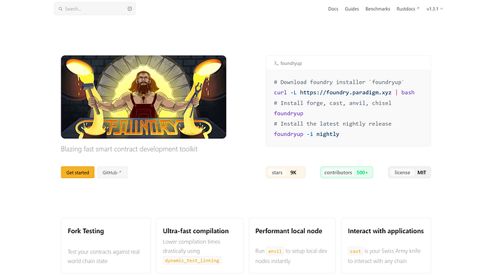 getfoundry.sh Homepage