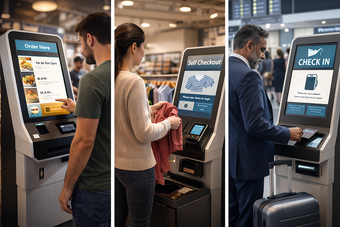 Self-Service Kiosk machine