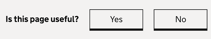 screenshot: is this page useful? yes no