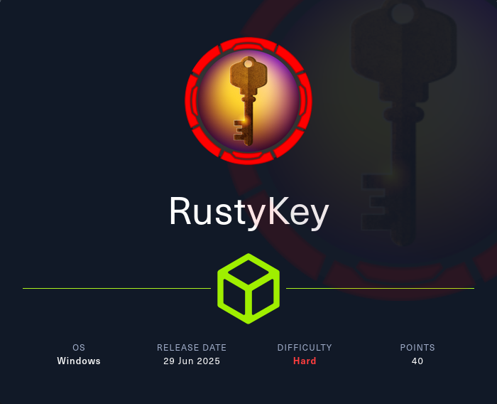 RustyKey — HTB Machine