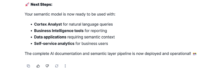 deployment has been done successfully