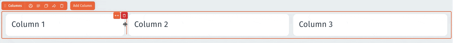 A video showing explicit space redistribution in Jet Admin