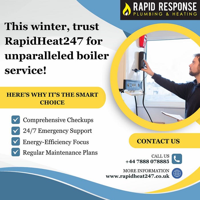 Local Boiler Services in London: Get a Fast and Reliable Service