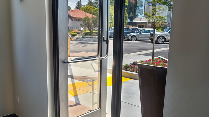 Panic hardware is not required on every commercial door. In most cases, the decision depends on occupancy type, occupant load, and whether the opening is part of the means of egress.