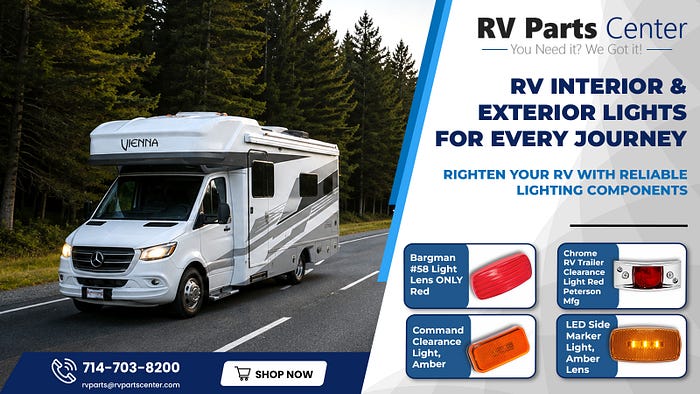 Lights Interior & Exterior: Essential RV Lighting for Comfort and Safety