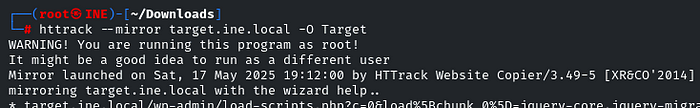 Assessment Methodologies: Information Gathering CTF 1 — eJPTv2 Walkthrough