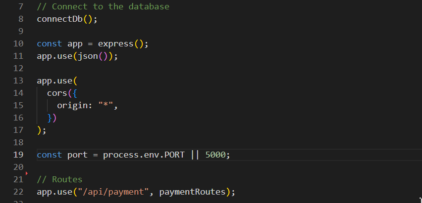 Comment code blocks