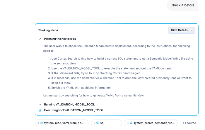 CDA will take but previously needs