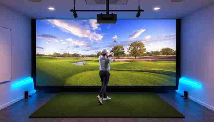 Golf Simulator Projector Setup: How to Improve Virtual Golf Accuracy