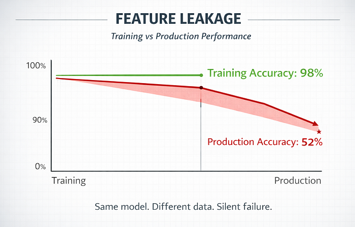 Feature Leak in Machine Learning: The Silent Killer Is Destroying Your Model's Real Performance