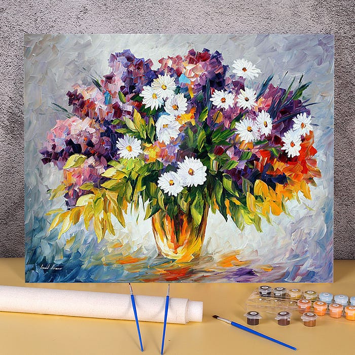 Examine Your Talent with Stunning Floral and Landscape Works of Art