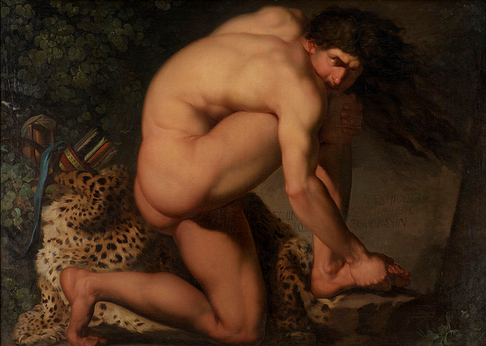 The Wounded Philoctetes, N. A. Abildgaard, 1775.