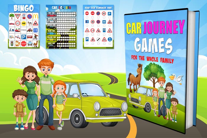 Things to do on a Car Journey (Printable Games) - Just Family Fun - Medium