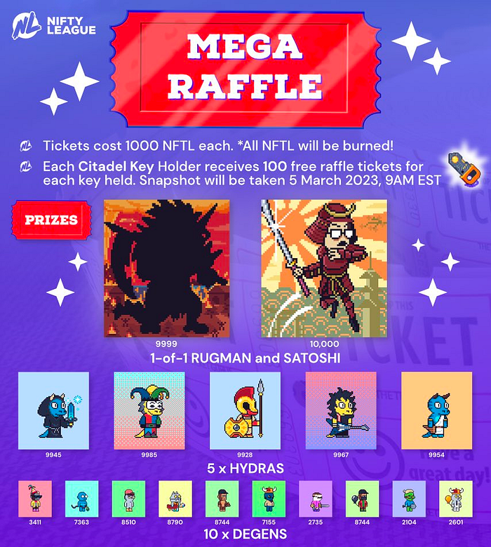 MEGA RAFFLE