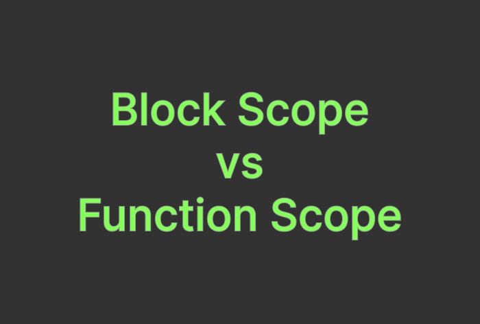 Javascript Function Scope ile Block Scope Farkı | by Hazal Yilmaz | Medium