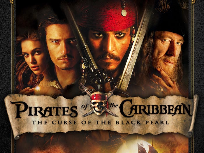 Script To Screen “Pirates of the Caribbean The Curse of