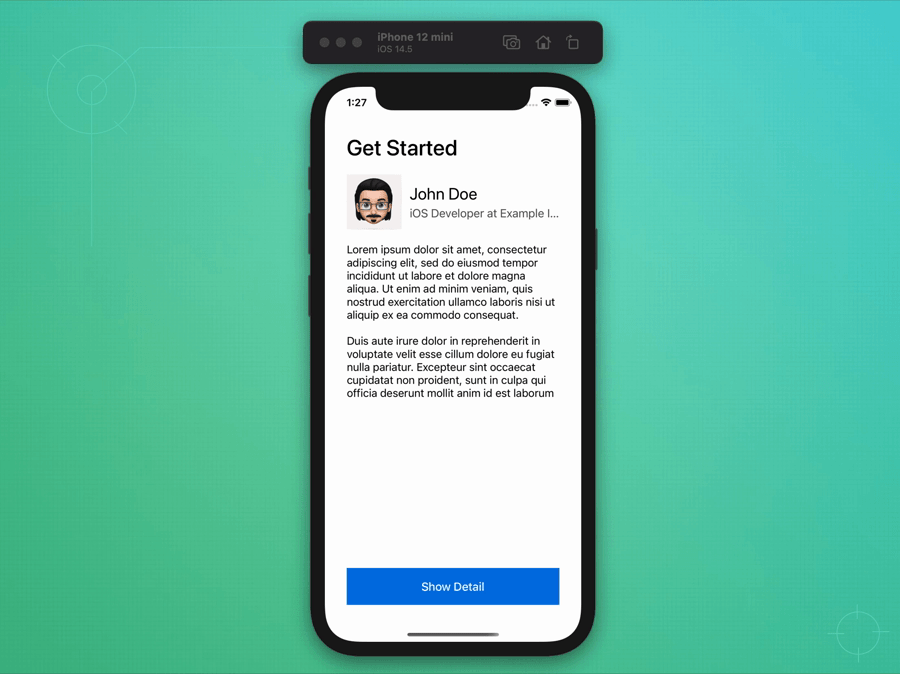 Final blurred output gif