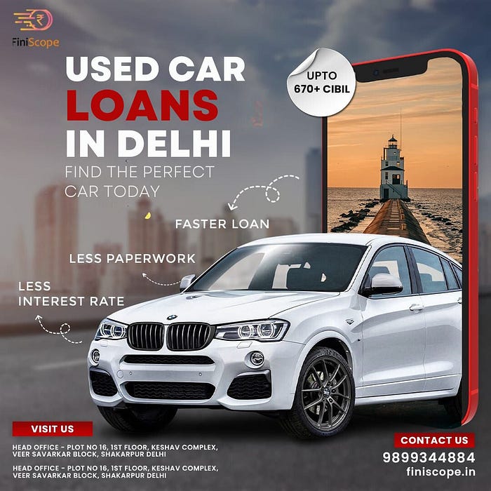 used car loans in Delhi