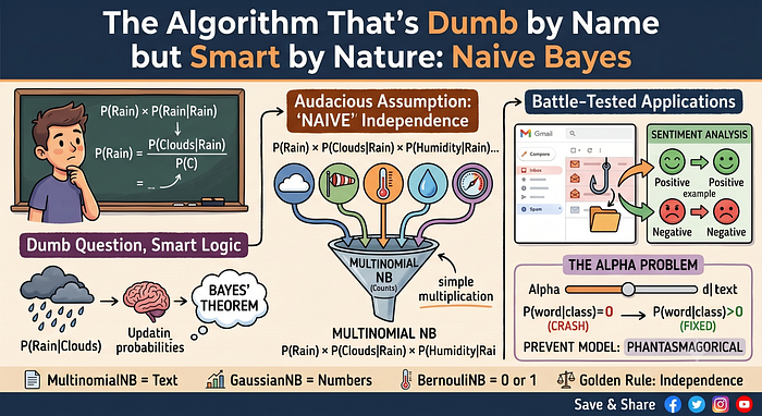 The Algorithm That’s Dumb by Name but Smart by Nature: Naive Bayes
