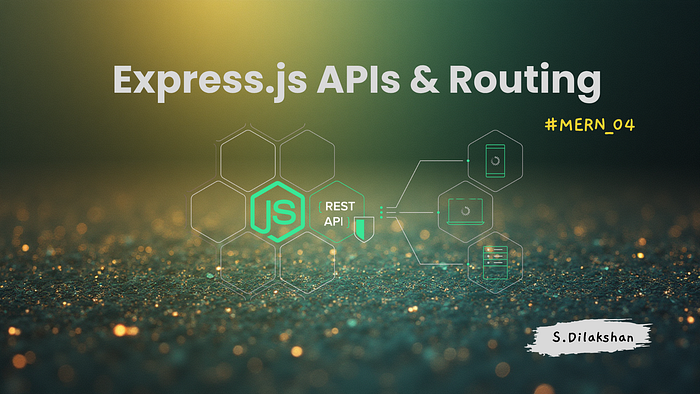 🚀 Express.js APIs and Routing. Master Express.js routing and… | by ...