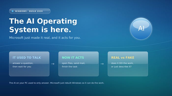 AI Operating System: Microsoft Just Made it Real.