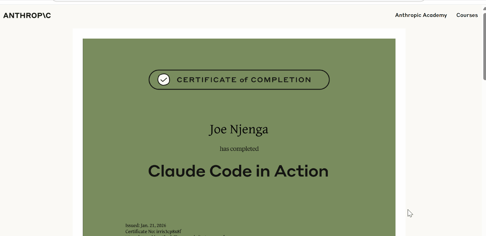 Claude Code Course