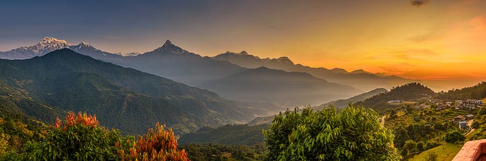 Nepal sunrise
