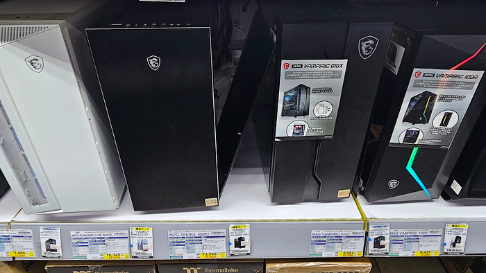 仲夏秋葉原，電腦 DIY 抽樣產品價格差異、賣場形式、組裝電