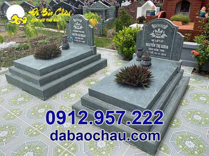 Mộ đá đơn giản Bảo Châu