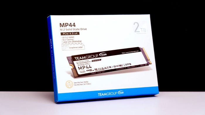 入門級的大哥！TEAMGROUP MP44 M.2 PCIe