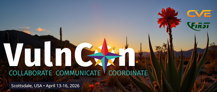 “CVE/FIRST VulnCon 2026“ is being held at the DoubleTree Resort by Hilton Hotel Paradise Valley — Scottsdale, in Scottsdale, Arizona, USA, on April 13–16, 2026.