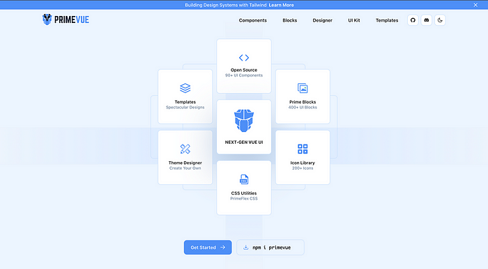 PrimeVue