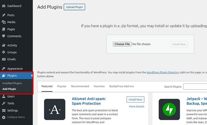 Add new plugin image