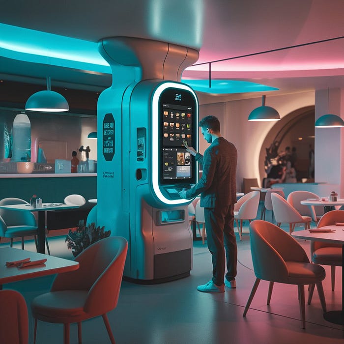Restaurant kiosk