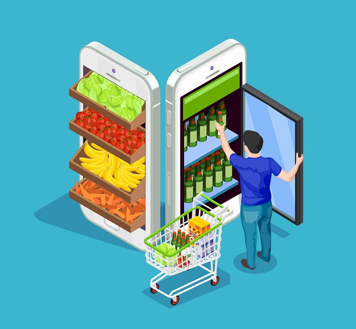 Online Grocery Delivery App