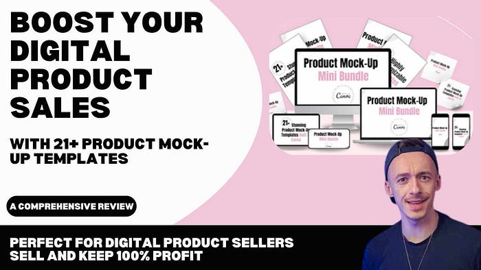 Boost Your Digital Product Sales with 21+ Product Mock-Up Templates: Perfect for Sellers and Marketers! Elevate Your Marketing with Editable Canva Templates: Ideal for Digital Product Sellers to Buy, Sell, and Keep 100% Profit