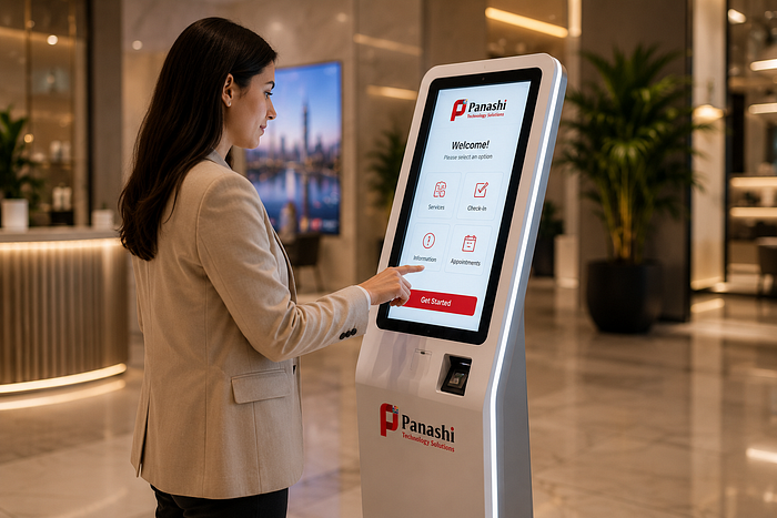 smart self service kiosk machine