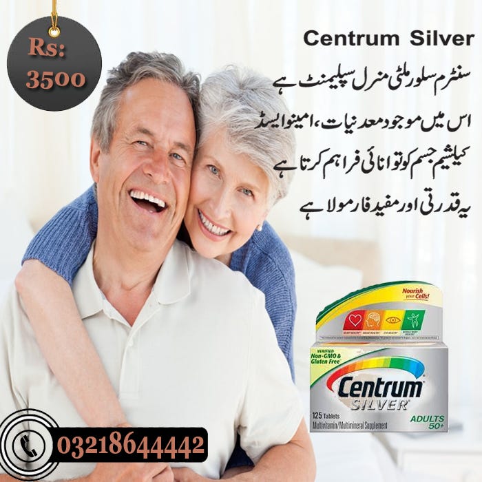 Centrum Silver in Karachi Men’s Multivitamin DarazPakistan.Pk by